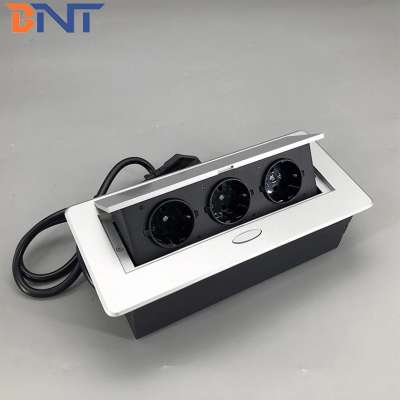 CE Rohs approve conference recessed desk power and data outlet